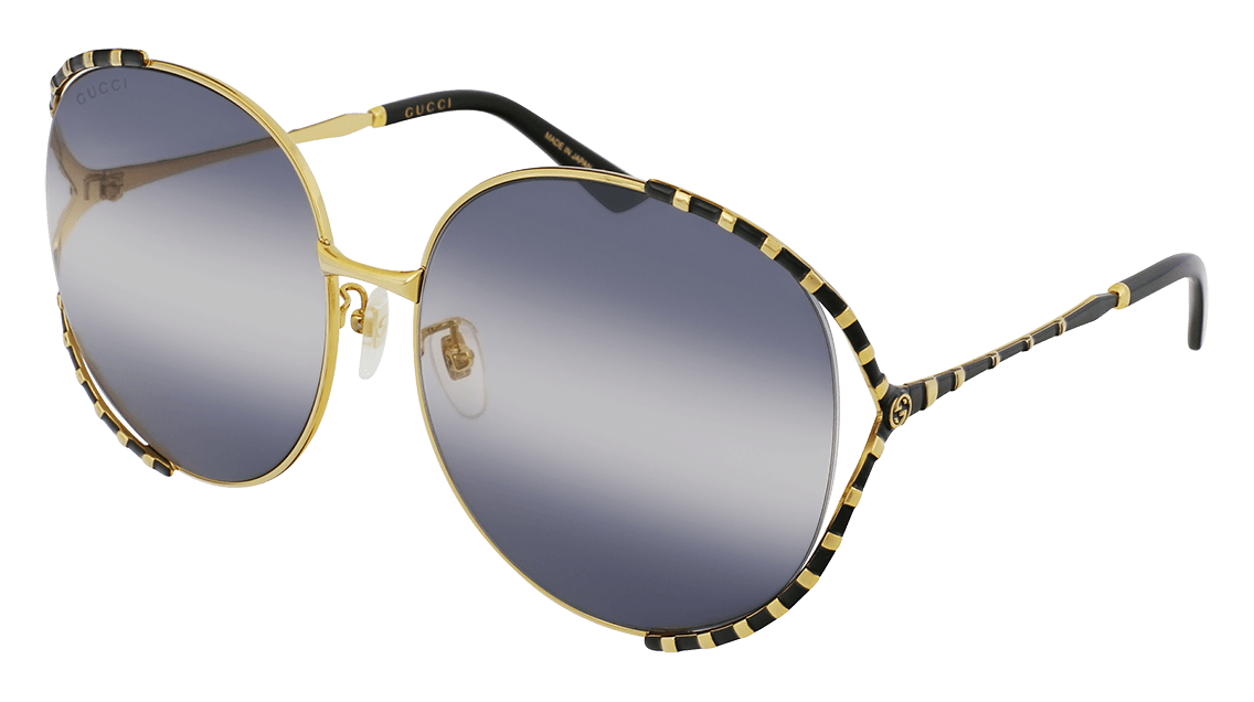 GUCCI サングラス GG0595S 001　ケース付き Gucci GG0595S Sunglasses | Designer Glasses